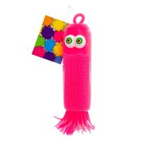 Duckiez Pufferbal octopus met ogen, 22cm - thumbnail