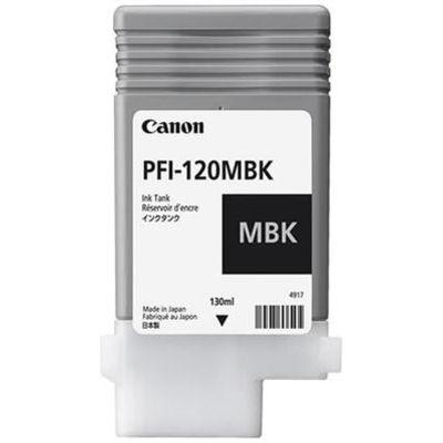 Canon Inktcartridge PFI-120 MBK Origineel Matzwart 2884 C 001 Canon Inktcartridge PFI-120 MBK Origineel Matzwart 2884 C 001