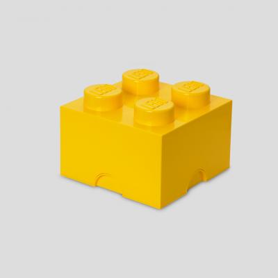 Room Copenhagen LEGO Storage Brick 4 Geel opbergdoos Room Copenhagen LEGO Storage Brick 4 Geel opbergdoos