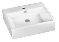 Best Design Wastafel Bestone Rechthoek Keramiek 53X41,5X15 cm - thumbnail