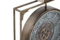 Muurklok Home ESPRIT Zwart Gouden Kristal Ijzer 60 x 9 x 80 cm - thumbnail