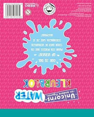 Rebo Publishers Waterkleurblok unicorns - thumbnail