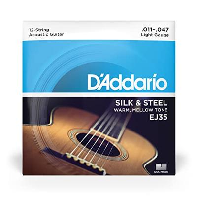 D'Addario EJ35 snarenset voor 12-snarige akoestische gitaar D'Addario EJ35 snarenset voor 12-snarige akoestische gitaar