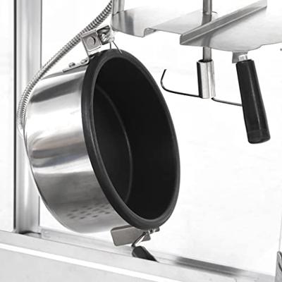 VidaXL Popcornmaker met teflonpan 1400 w
