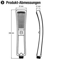 Cornat Handdouche Kinnay 2S Chr - TECB3473 - thumbnail