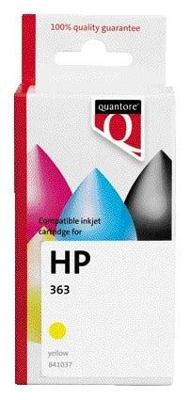 Inktcartridge quantore hp 363 c8773ee geel | 35 stuks