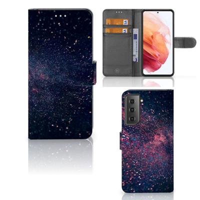 Samsung Galaxy S21 | Book Case | Stars Samsung Galaxy S21 | Book Case | Stars