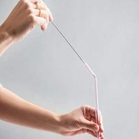 VILLEROY & BOCH - Artesano Hot&Cold Beverages - Glazen rietjes 4-dlg - thumbnail