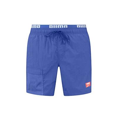 Puma Zwembroek Heren Utility Mid Shorts Benjamin Blue-XXL