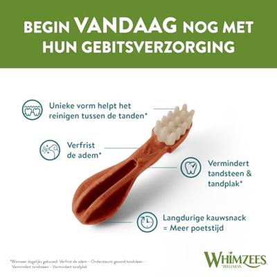 WHIMZEES TANDENBORSTEL - thumbnail