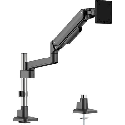 SpeaKa Professional SP-MM-1050 Monitor-tafelbeugel 1-voudig 38,1 cm (15) - 101,6 cm (40) Zwart/zilver Kantelbaar en zwenkbaar