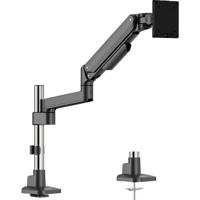 SpeaKa Professional SP-MM-1050 Monitor-tafelbeugel 1-voudig 38,1 cm (15) - 101,6 cm (40) Zwart/zilver Kantelbaar en zwenkbaar - thumbnail