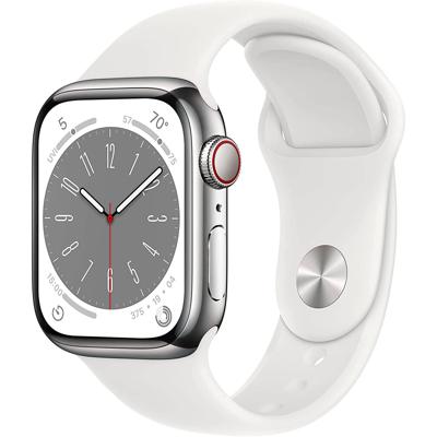 Apple Watch S8 STS 45mm Silver (Sportband White) LTE iOS Apple Watch S8 STS 45mm Silver (Sportband White) LTE iOS