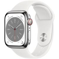 Apple Watch S8 STS 45mm Silver (Sportband White) LTE iOS - thumbnail