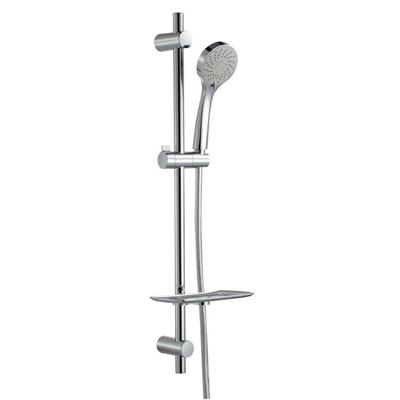 Nemo Spring Caluso douchestangset compleet met bevestigingen aanpasbaar 3 jets met glijstuk met zeepbakje verchroomd S0813+T0301XD0301+HOSE 1.75 Nemo Spring Caluso douchestangset compleet met bevestigingen aanpasbaar 3 jets met glijstuk met zeepbakje verchroomd S0813+T0301XD0301+HOSE 1.75