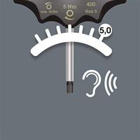 Wera momentsleutel schroevendraaier "400 hexque indicator". hex torque indicator torque 5.0nm - thumbnail