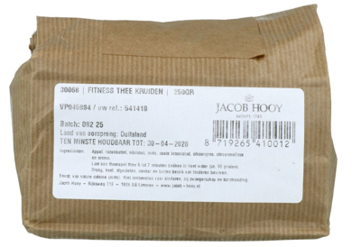 Jacob Hooy Fitness Thee Kruiden Jacob Hooy Fitness Thee Kruiden