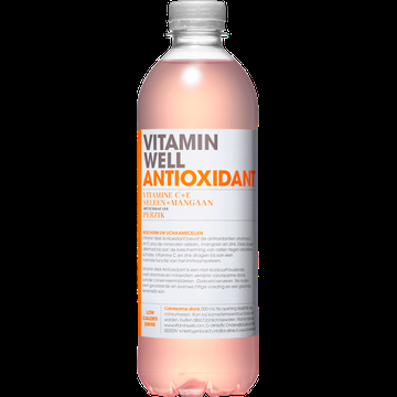 Vitamin Well Antioxidant Vitamine C + E Seleen + Mangaan Perzik