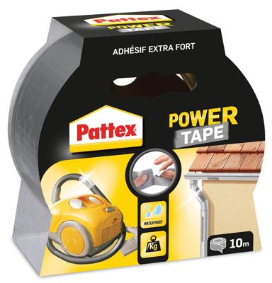 Plakband pattex 50mmx10m power tape grijs Plakband pattex 50mmx10m power tape grijs