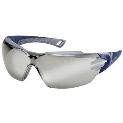 uvex pheos cx2 9198275 Veiligheidsbril Incl. UV-bescherming Blauw, Grijs