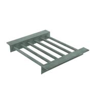 Gebr. Bodegraven putrooster - 300x300mm - verzinkt - thumbnail