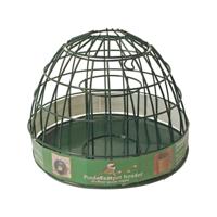 Metalen pindakaaspot houder groen voor kleine vogel 25x19 cm Gebr. de Boon - Gebr de boon - thumbnail