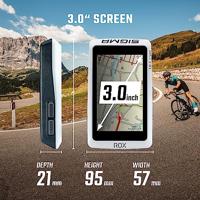 Sigma ROX 12.1 EVO Sensor Set - White Fietsnavigatie Fietsen Europa Bluetooth, GPS, GLONASS - thumbnail