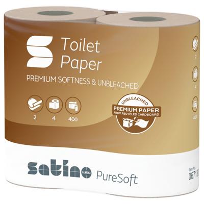 Toiletpapier satino mt1 puresoft 2laags 067130