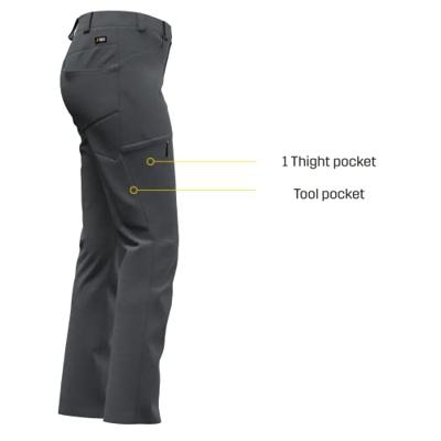 Safety Jogger Damesbroek Kasai | Grijs | Maat 34 - 5401124489057