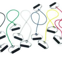 Theraband Bodytrainer 1,4 m flexibel zeer zwaar - blauw - thumbnail