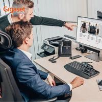 Gigaset Pro Maxwell C Vaste VoIP-telefoon Bluetooth, Handsfree, Headsetaansluiting, Optisch belsignaal, Nummerherhaling TFT Zwart - thumbnail