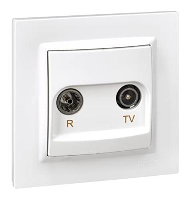 Antenneaansluiting voor tv en radio Simon Plastic