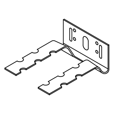 pgb-Europe FG | Wandanker dilaterend 40x88 //60x1,25 Zn - 100 stuks - FG052100140885