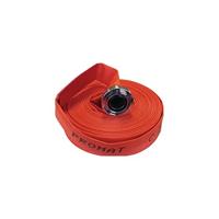 Promat/Tecwerk Bouw-/industrieslang | binnen-d. 75 mm | lengte 20 m | lichtgevend oranje | wiel - 4000350076 - thumbnail