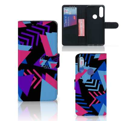 Alcatel 1S 2020 | Book Case | Funky Triangle Alcatel 1S 2020 | Book Case | Funky Triangle