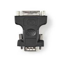 VGA - DVI-Adapter | VGA Male - DVI-I 24+5-Pins Female | Zwart [CCGB32901BK] - thumbnail