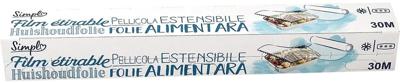Simpl vershoudsfolie, ft 31 cm x 30 m