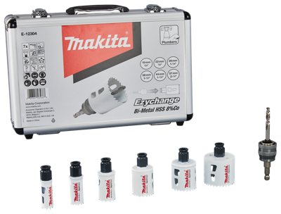 Makita Accessoires Gatzaagset 7-delig hout/metaal - E-12304 E-12304 Makita Accessoires Gatzaagset 7-delig hout/metaal - E-12304 E-12304