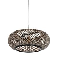 Steinhauer HanglampHaloSwap Ø 60cm zwart en rotan - 4533ZW - thumbnail