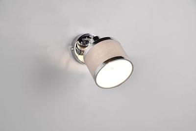 Trio Design opbouwspotArosa nikkel 1-lichts - 812100106