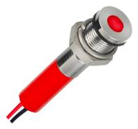 APEM Q6F3CXXR24E LED-signaallamp Rood FLUSH 10 mcd - thumbnail