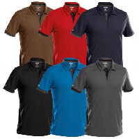 DASSY polo traxion wit/grijs 3xl - thumbnail