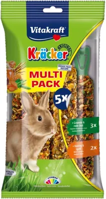 Vitakraft Kräcker multipack konijn 5 stuks, 280g