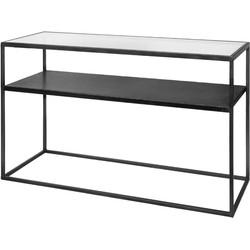 Bijzettafel Amaro zwart 120cm Bijzettafel Amaro zwart 120cm