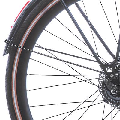 Cortina spatbordstang achter 28 mozzo black brown