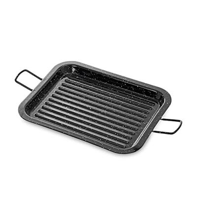 Barbecue Vaello 75462 Zwart Geëmailleerd Staal 31 x 25 cm