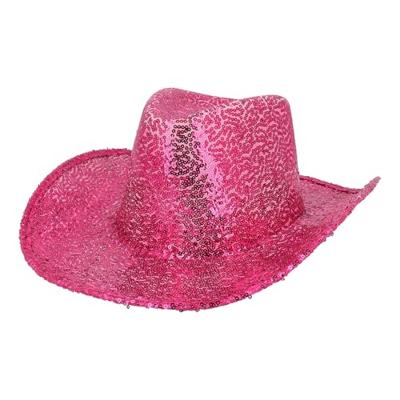Hoed Rodeo Party fel roze