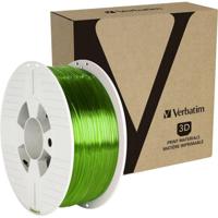 Verbatim 55057 55057 Filament PETG 1.75 mm 1 kg Groen (transparant) 1 stuk(s) - thumbnail