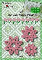 Nellie's Choice • shape dies bloemen klein 3st. - thumbnail