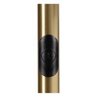 Lucide CELESTE - Vloerlamp - Ø 28 cm - LED Dimb. - 1x21W 2700K - Mat Goud / Messing - thumbnail